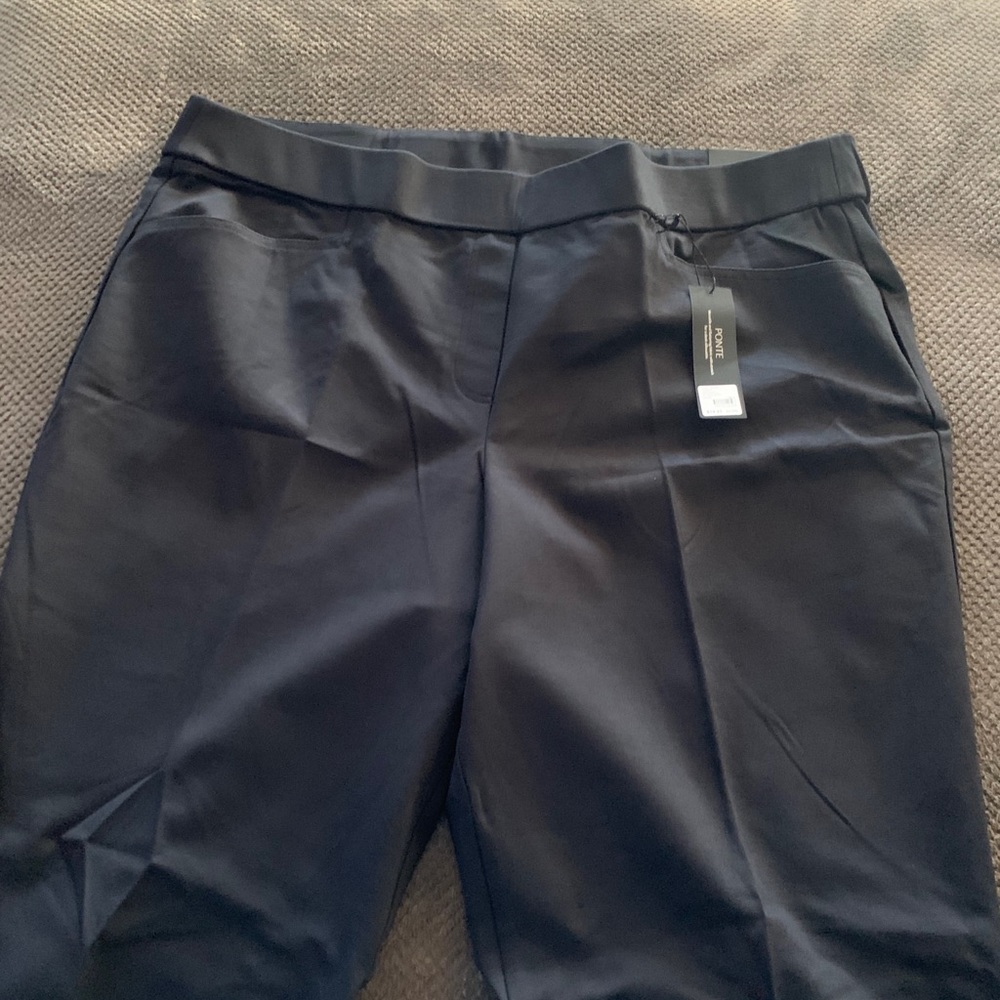 Lane Bryant Ponte pull on pants